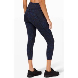 LULULEMON ATHLETICA Fast Free High-Rise Crop 23' (Non Reflective) Size 4